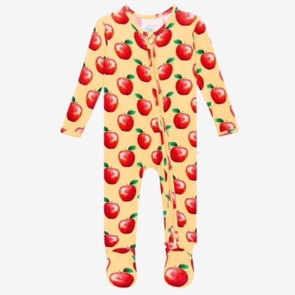 NWT Posh Peanut Finn Footie Ruffled Zippered One Piece 💫